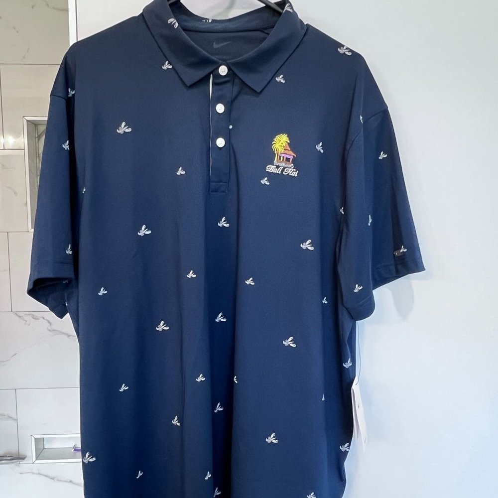 NWT Men's XL Bali Hai Golf Nike Polo